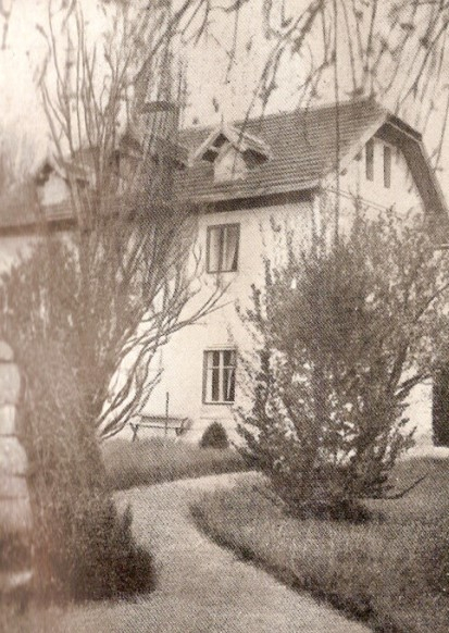 Dvorak’s summer residence in Vysoka (period photo)