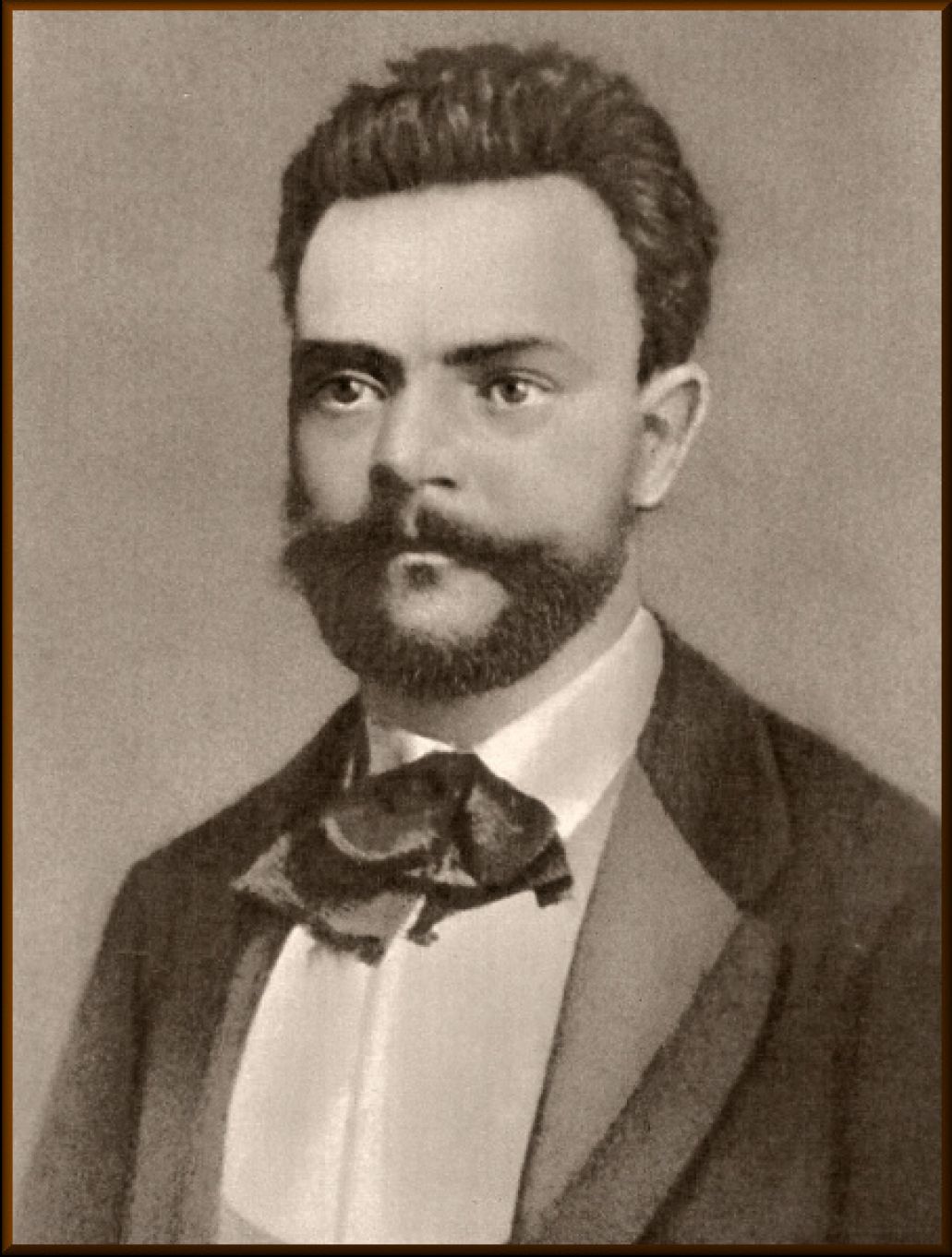 Antonín Dvořák v roce 1870, v době angažmá v Prozatímním divadle